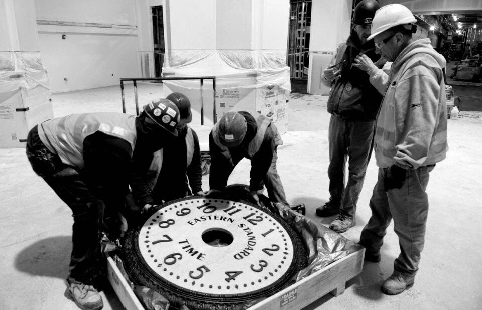 Original Stone clock face