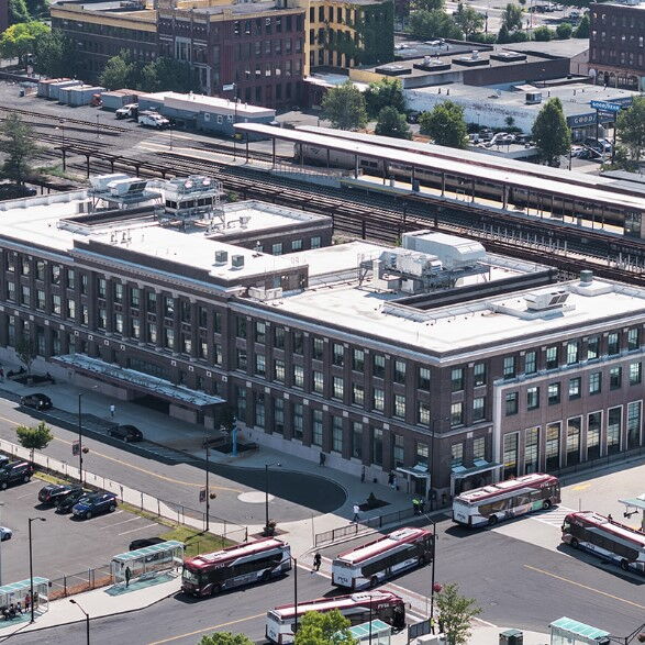Arial of Springfield Union Station